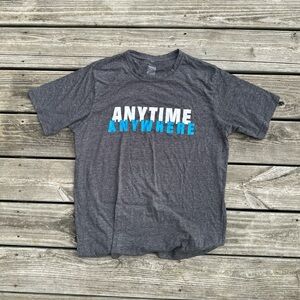 WWE Gray and Blue Graphic Tee‎